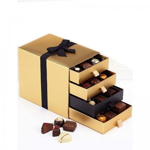 الصين بالجملة تصميم جميل جذابة تغليف الشوكولاته ورقة هدية مربع